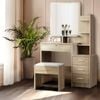 Artiss Dressing Table Mirror Oak