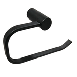 Barelli Ambiente Single Towel Ring - Matte Black