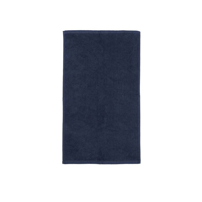Bambury Chateau Bath Towel Set Navy - Hand Towel
