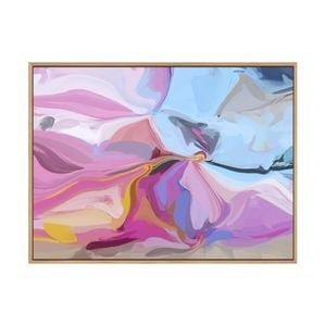 Artey | Colorful Lollipops I - Framed Canvas - Natural Frame - 120 x 160cm