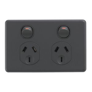 DETA X6 Matt Black Double Power Point