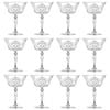 RCR Crystal Melodia Glass Champagne Saucers - 260ml - Pack of 12