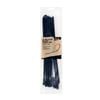 Click 300mm Black EZ-Release Releasable Cable Tie - 25 Pack