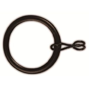 Windoware Cafe Rod Rings 19mm Wrought Iron 10pk