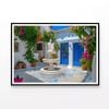 Courtyard, Flowers, Houseplant  Print 100% Australian Made 120x90cm  (Poster)