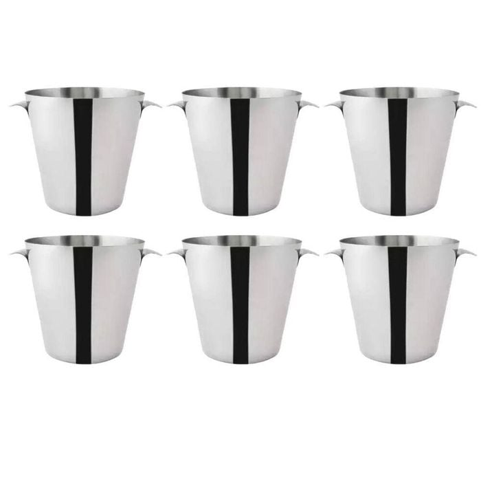 Trenton Wine Bucket 18/8 Stainless Steel Mirror Polished | Set of 6