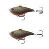 2x 13 Fishing 2.5 Inch El Diablo Vibe Lipless Crank Lures - Day Old Guac