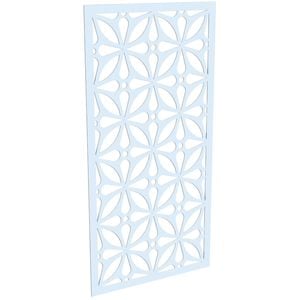 ProtectorAl 300-1200w x 1201-2400h Gloss White/Satin White Morrocco Unframed Composite Deco Panel