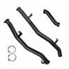 Ignite Exhausts Dpf Back For Toyota Landcruiser 79 Series V8 Single/dual Cab 3.5" With Straight Pipe 409 Stainless Steel