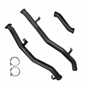 Ignite Exhausts Dpf Back For Toyota Landcruiser 79 Series V8 Single/dual Cab 3.5" With Straight Pipe 409 Stainless Steel
