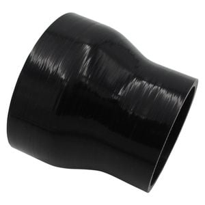 GASO Straight Reducer 4" to 3" (102-76mm) Silicone Hose Black