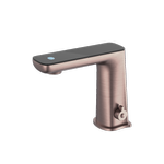Nero Claudia Sensor Mixer With Black Top Display Brushed Bronze