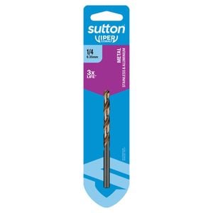 Sutton Tools 1/4" Viper Cobalt Jobber Drill Bit