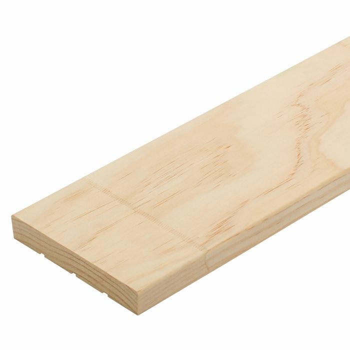Pinetrim 110mm x 18mm x 2.1m Untreated Finger Jointed Pine Door Jamb