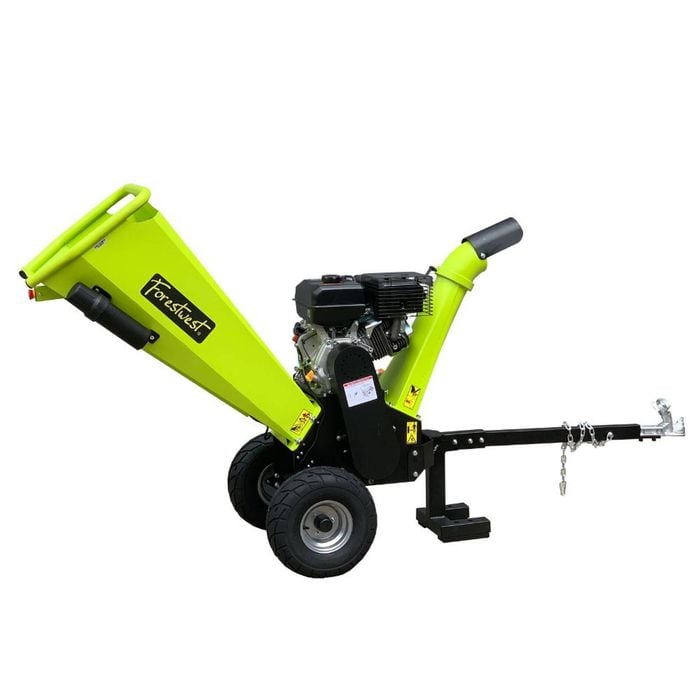 Forestwest 120mm Wood Chipper 15hp Petrol Chipper Shredder Mulcher