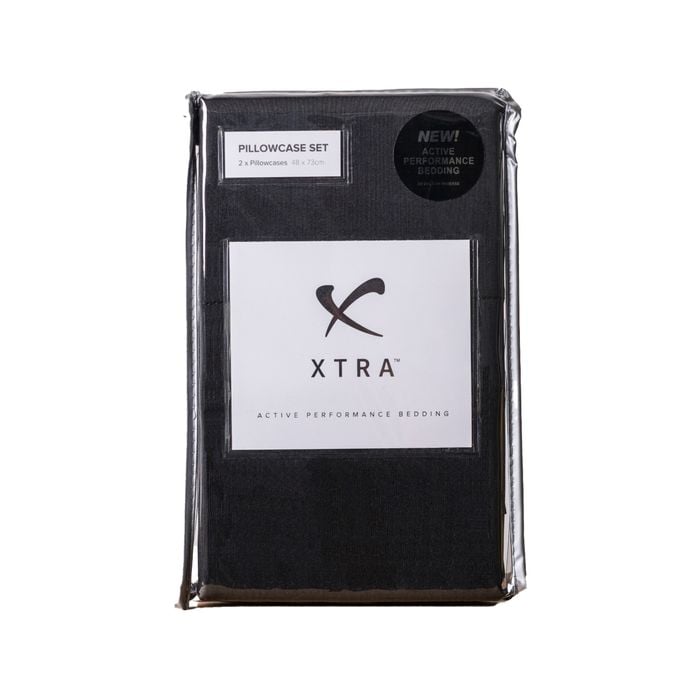 Xtra - Active Performance Pillowcases Black