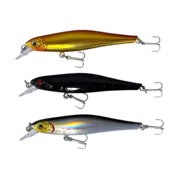 Forceten Outback Minnow 6 Fishing Lure 3 Pack – Assorted Colours