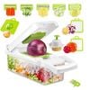 Catzon 8-in-1 Multifunctional Vegetable Chopper-White