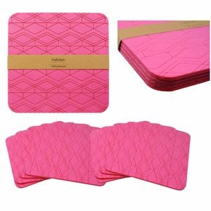 Set of 8 Felt Placemats - Watermelon 35 x 35 cm