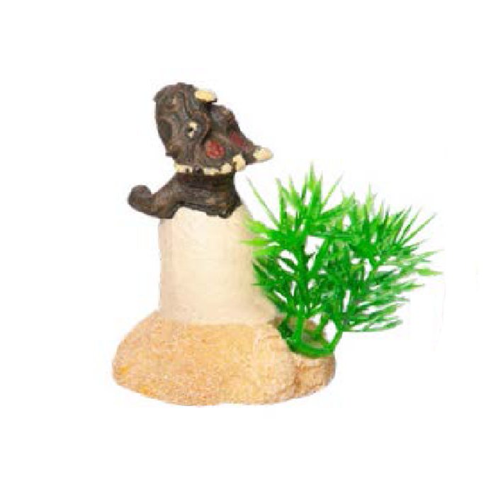 Aqua One Hatching Baby Centrosaurus Ornament 4.5x4x6cm (37491)