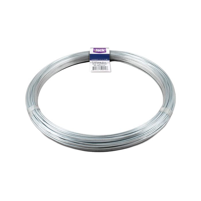 Jack 1.57mm x 60m 1kg Galvanised Tie Wire