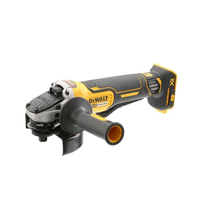 DeWALT 18V 125mm XR Brushless Paddle Switch Angle Grinder - Skin Only