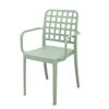 Frankie Resin Dining Armchair - Green