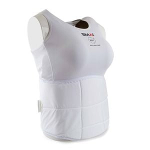 Smai Wkf Approved Female Body Guard - M - White