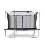 Plum 12ft x 8ft Rectangular Trampoline & Enclosure - PVC Padding | Safe & Durable Outdoor Trampoline for Kids