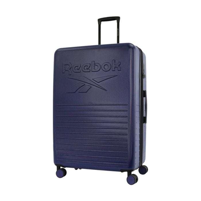 Reebok Adventure Medium 100l Hard Shell Case Suitcase Luggage Navy