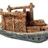 Aqua One Small Fishing Boat Ornament 15x5x8cm (37480S)