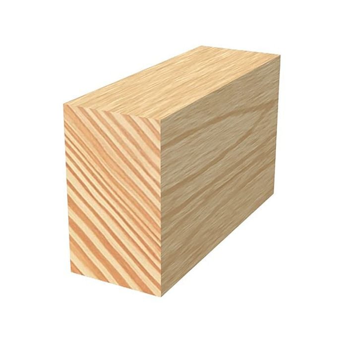 30 x 18mm 1.2m DAR Rectangle Clear Pine