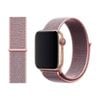 Woven Nylon Sports Watch Band Strap - For Apple iWatch 38mm 40mm 41mm [42mm Series 10] (Pink)
