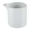 Olympia Milk And Cream Jugs Whiteware Porcelain 6 Pack 55ml Catering Tableware