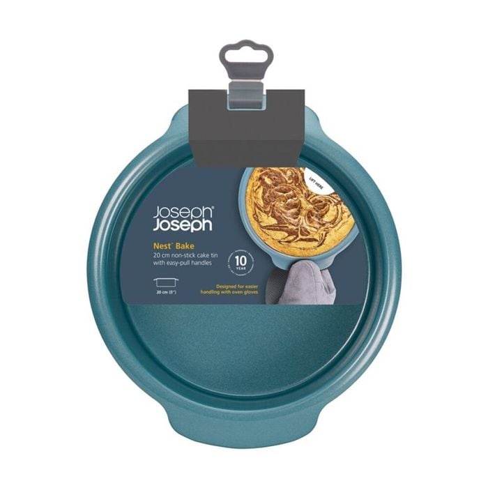 Joseph Carbon Steel Non-Stick Nest Bake Round Cake Tin 20cm Blue