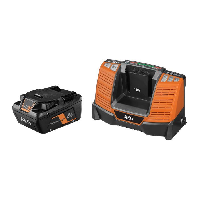 AEG 18V 8.0Ah FORCE HD Starter Kit