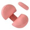 Catzon Pregnancy Side Sleep Pillow Washable Back Belly Hips Legs-pink