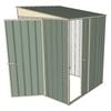 Build-a-Shed 1.5 x 1.5 x 2m Single Sliding Side Door Skillion Shed - Green