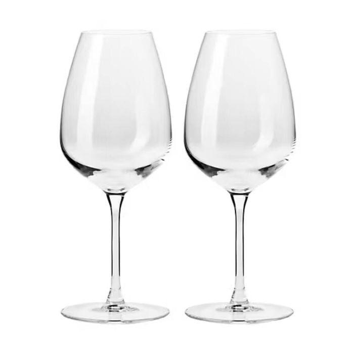 2pc Krosno Duet 670ml Stemmed Red Wine Glass Set - Clear