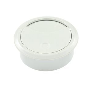 Hafele 60mm Grey Cable Port - 1 Pack