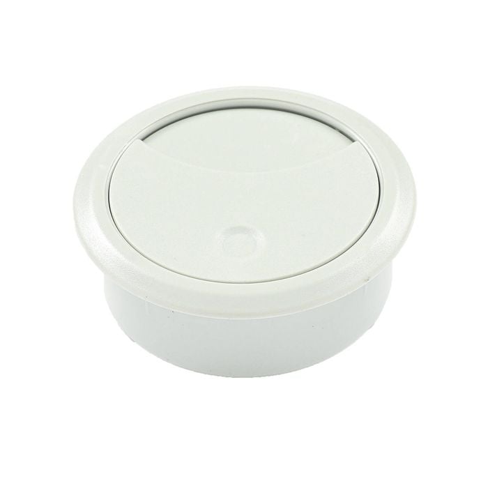 Hafele 60mm Grey Cable Port - 1 Pack