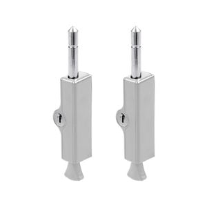 Yale White Patio Bolt - 2 Pack