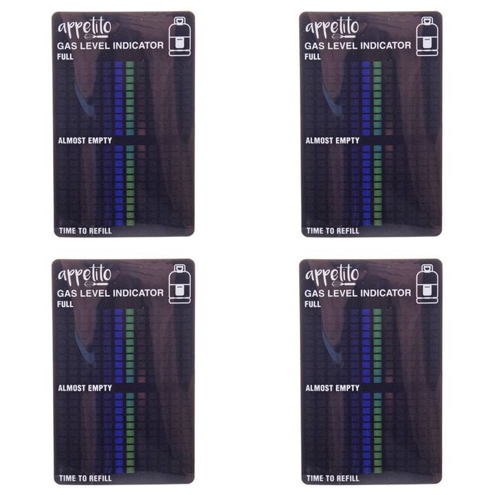 4PK Appetito Magnetic Gas Level Indicator Home Kitchen Cooking