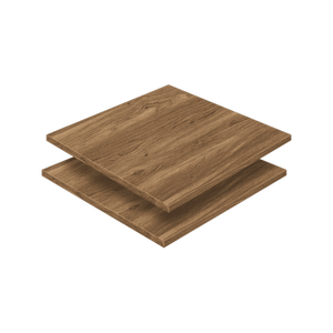 Lugna Cove Adjustable Cabinet Shelf - To Suit 450 x 380mm - 2 Pack