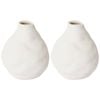 E Style Alis Home Decorative Vase - 10 x 9 x 12cm 2 Pack
