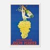Galrie Joseph Perrier Vintage Champagne Advertising Poster Timeless Elegance for Space, Poster Only, A2 42 x 60cm (16 x 24inch)