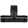Pope 19mm Barbed x 15mm BSP Barbed Male Threaded Tee