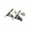 Everhang 10kg Nickel Plated Picture Hanging Moulding Hook - 4 Pack