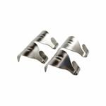 Everhang 10kg Nickel Plated Picture Hanging Moulding Hook - 4 Pack