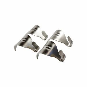 Everhang 10kg Nickel Plated Picture Hanging Moulding Hook - 4 Pack